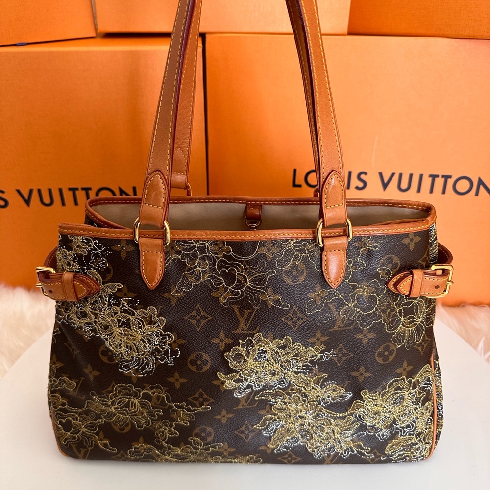 💎✨BEAUTIFUL✨💎 LOUIS VUITTON  Monogram Dentelle Batignolles - Picture 8 of 17